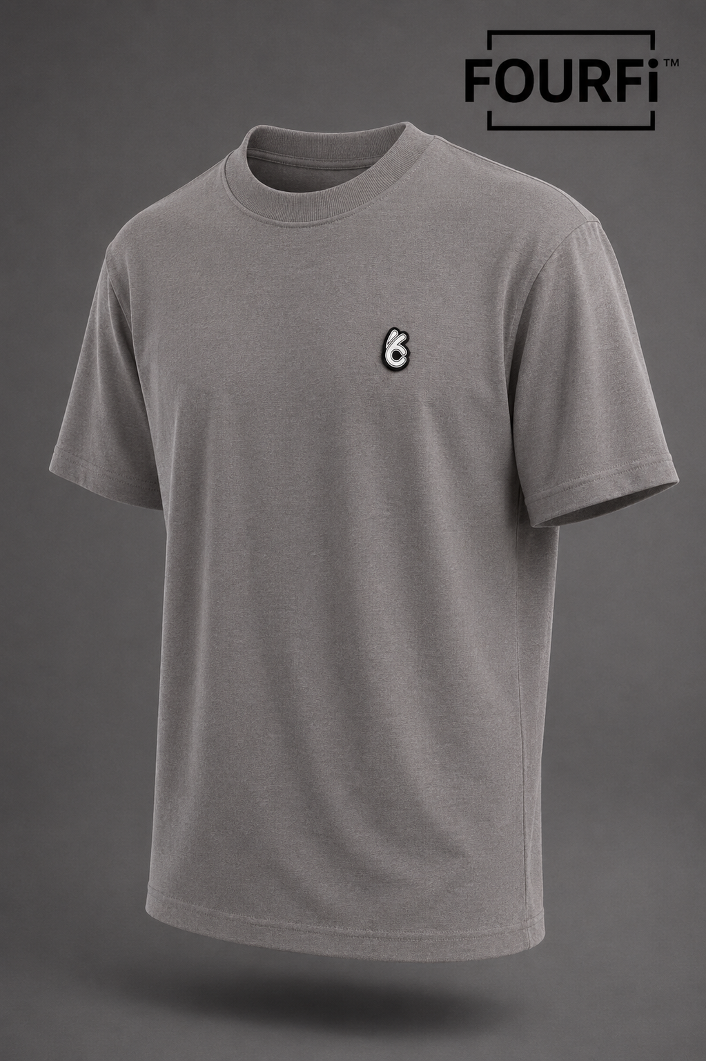 [Mid Grey] Unisex Premium Oversize Tshirt